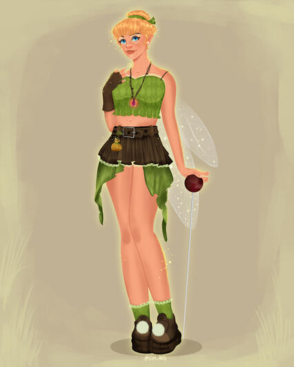 Design de Personagem | Re-design TinkerBell
