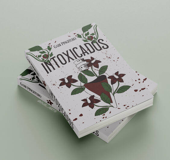 Capa de Livro | Intoxicado - por Gabi Pingituro